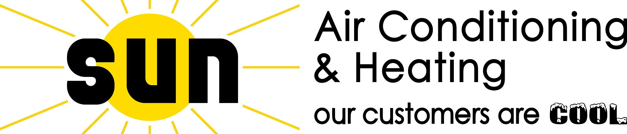 Sun Air Conditioning & Heating Horizontal Logo