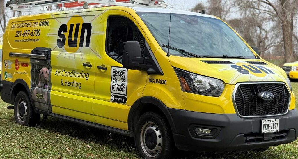 Sun Air Conditioning & Heating Van